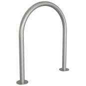 Stainless steel hoop |  48 mm | for casting in concrete | Round hoop | total width 650 mm | To be fixed by plugs